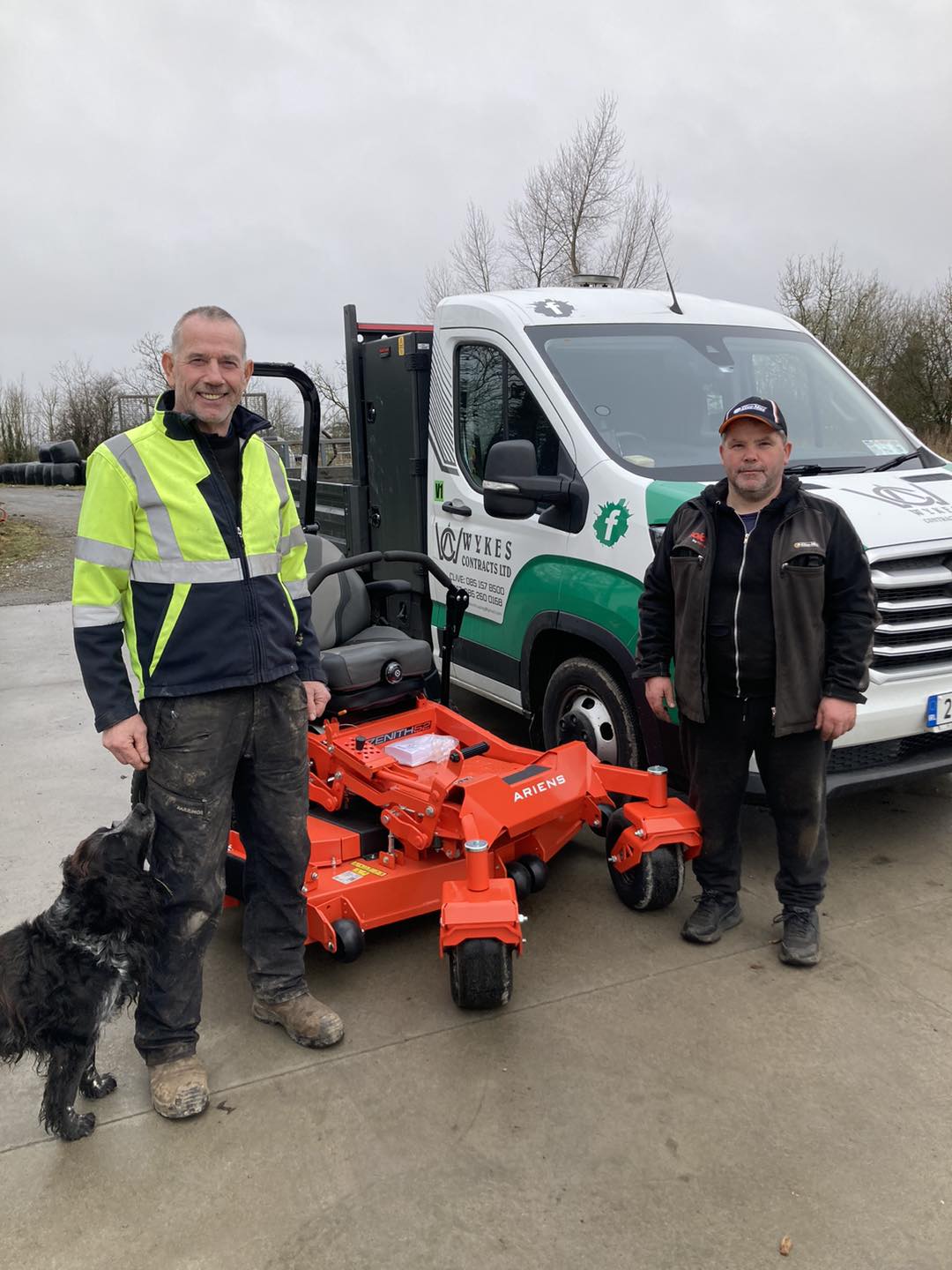 Lawn mower equipment